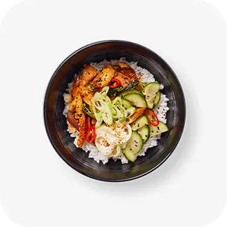 CHICKEN GOCHUJANG RICE BOWL