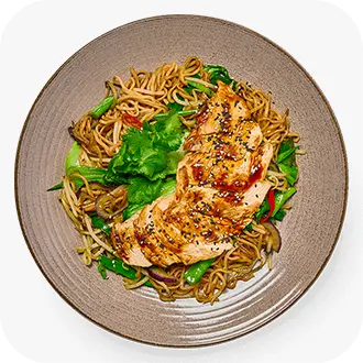 CHICKEN TERIYAKI SOBA