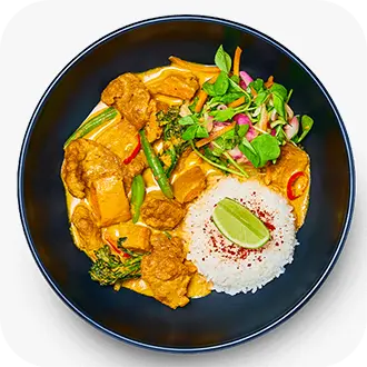 TENDER VEGAN CHICKEN COCOUNT KARE