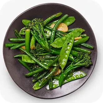 WOK FRIED GREENS